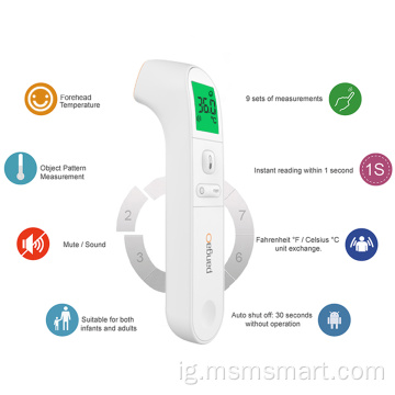 Medical Clinical Thermometer Enweghị kọntaktị ir Thermometer